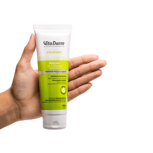 PEELING DE LARANJA CLEANSER VITA DERM