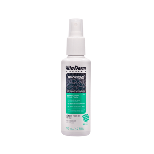 TÔNICO CAPILAR ANTIQUEDA 140ML VITA DERM