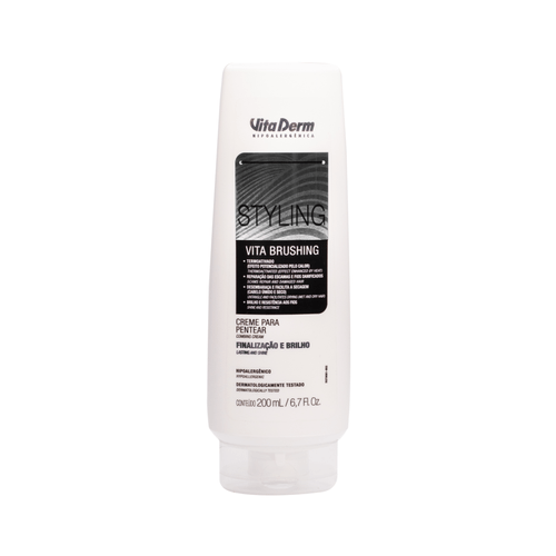 CREME PARA PENTEAR VITA BRUSHING 200G VITA DERM