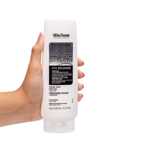 CREME PARA PENTEAR VITA BRUSHING 200G VITA DERM