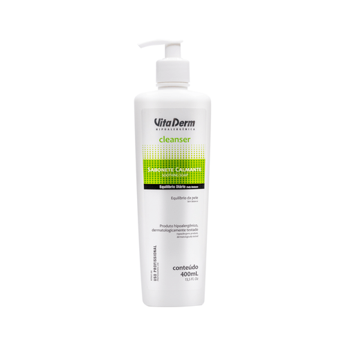 SABONETE CALMANTE CLEANSER 400ML VITA DERM