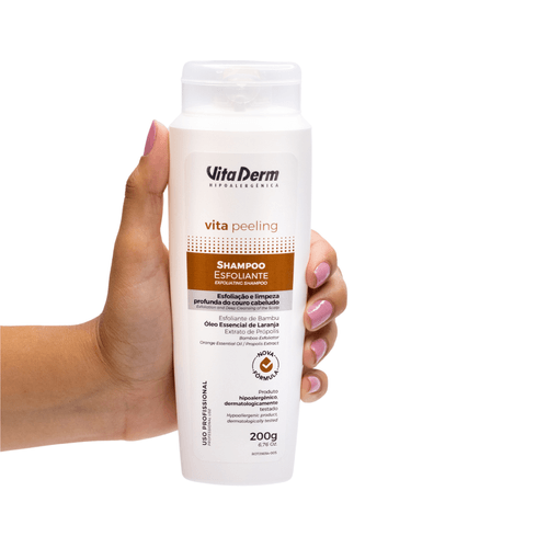 SHAMPOO ESFOLIANTE VITA PEELING 200G VITA DERM
