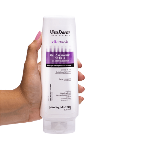 GEL CALMANTE DE TÍLIA VITA MASK 200G VITA DERM