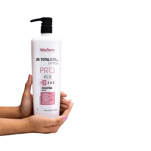 CREATINA EM GEL 3R TOTAL EXPRESS 600ML VITA DERM