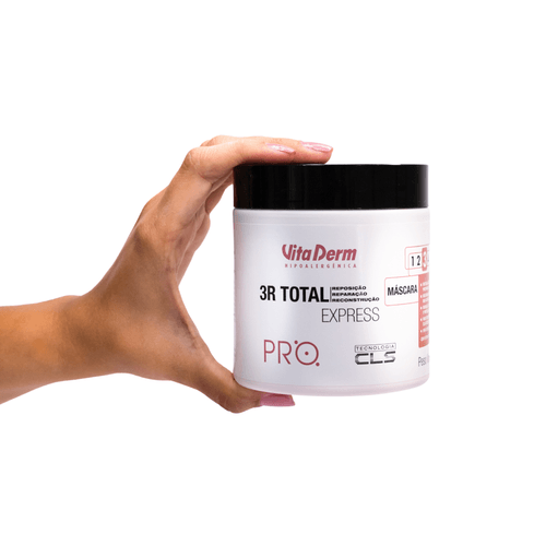 MÁSCARA RECONSTRUTORA 3R TOTAL EXPRESS 500G VITA DERM