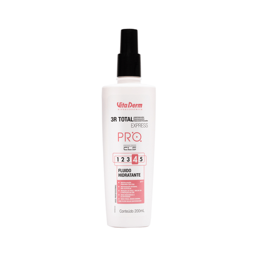 FLUIDO HIDRATANTE 3R TOTAL EXPRESS 200ML VITA DERM