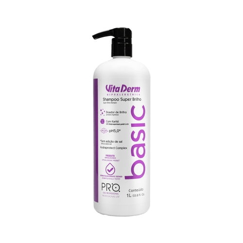 SHAMPOO SUPER BRILHO 1L VITA DERM