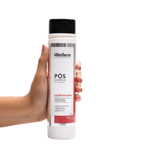 CONDICIONADOR PÓS QUÍMICA 300ML VITA DERM