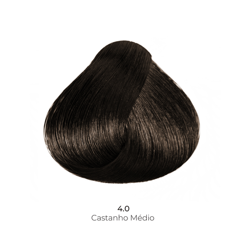 COLORAÇÃO CREME BIO-V - 4.0 CASTANHO MÉDIO VITA DERM
