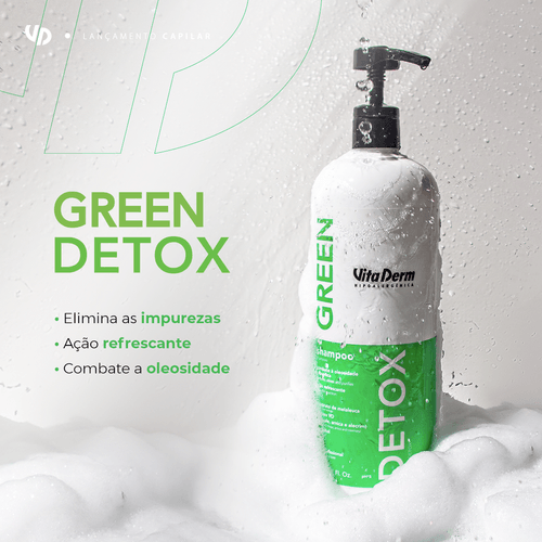 SHAMPOO GREEN DETOX 1000ML