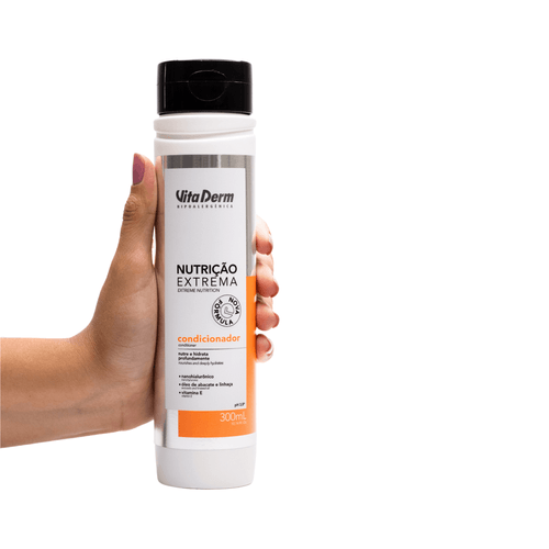 CONDICIONADOR NUTRIÇÃO EXTREMA 300ML VITA DERM