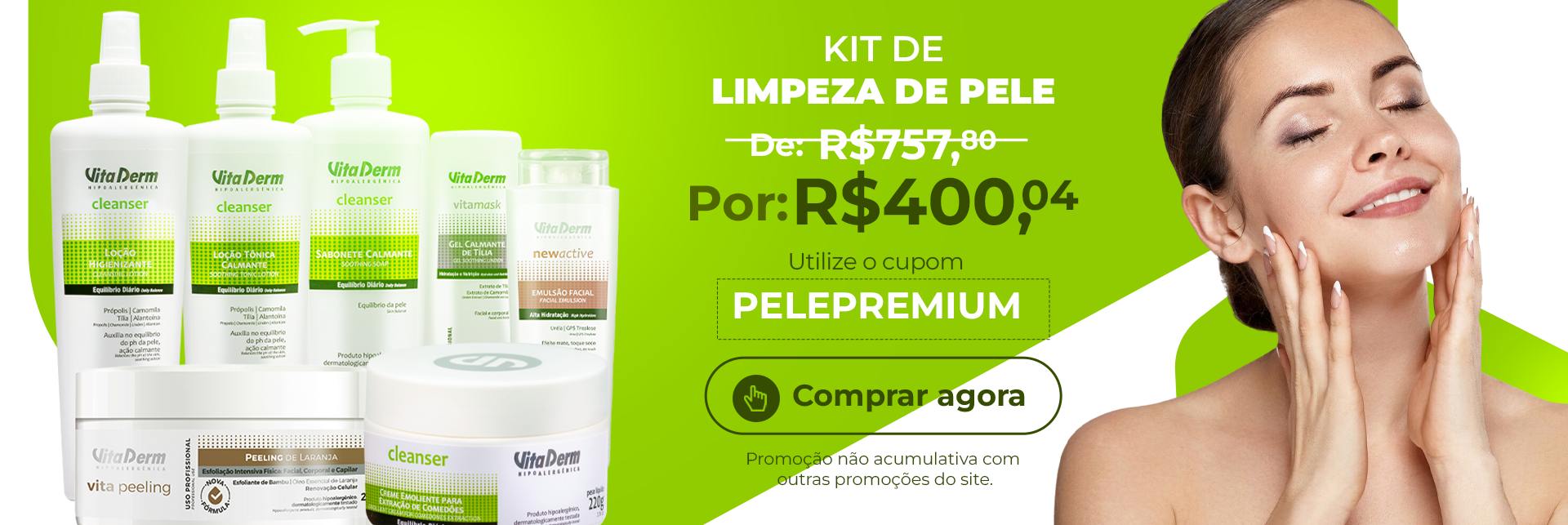 kit limpeza de pele